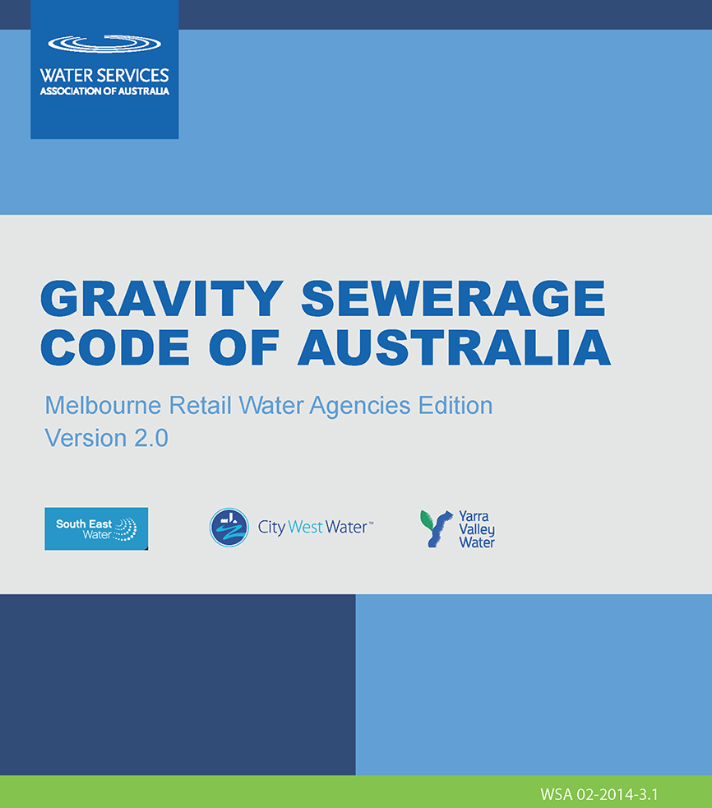WSA 02:2014-3.1 Gravity Sewerage Code MRWA Ed. Ver. 2.0
