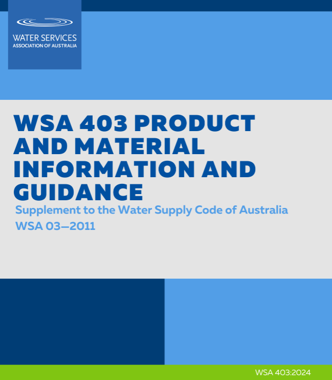 WSA 403 - WSA 03-2011 Water Supply Code of Australia